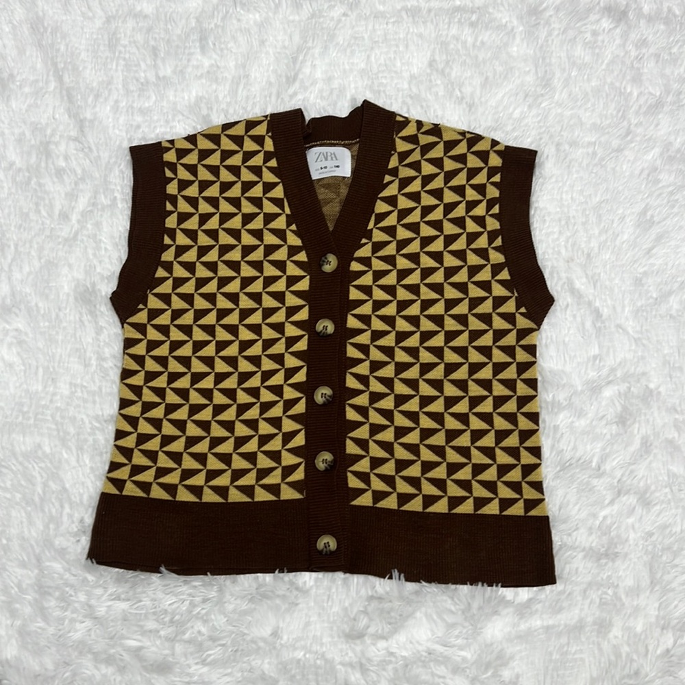Zara‎ Girls Brown Cardigan